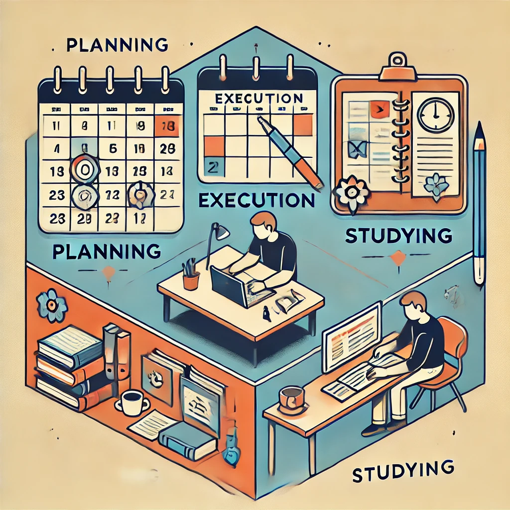Leia mais sobre o artigo Como organizar meu tempo entre Planejar Executar e Estudar